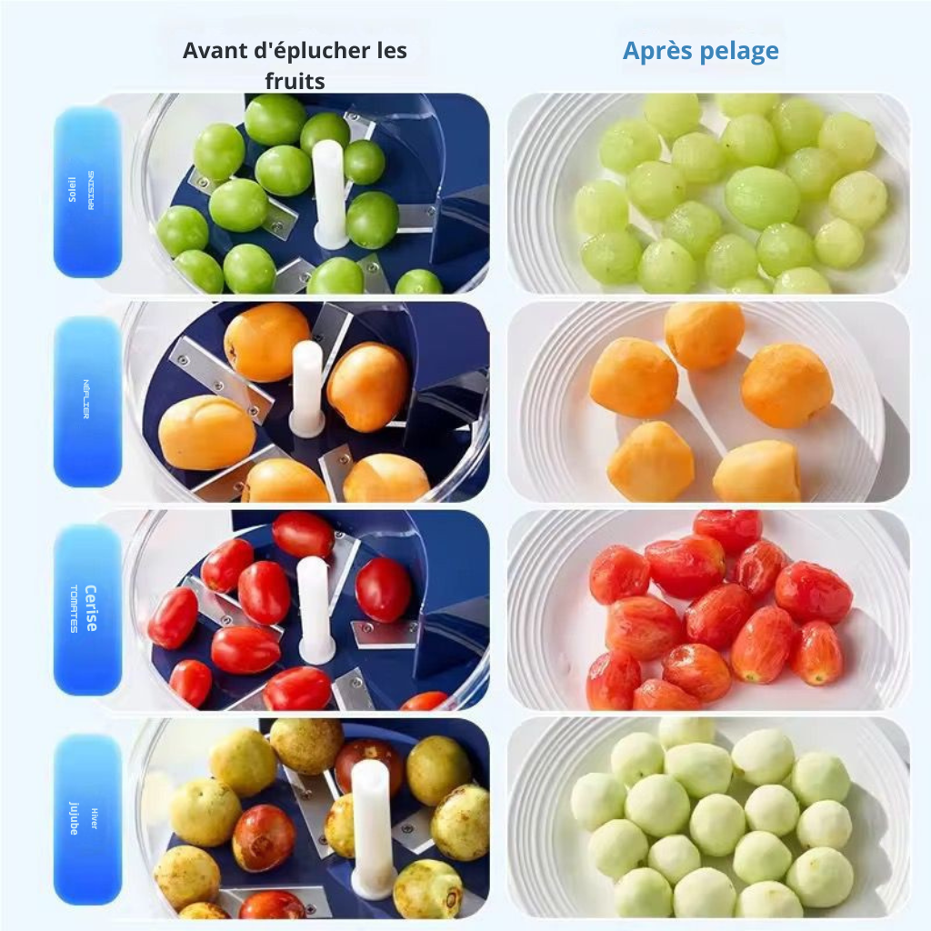 🍎 Éplucheur Automatique Fruits & Légumes